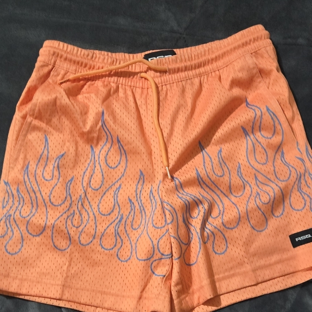 RSQ Orange Flame Women's Shorts